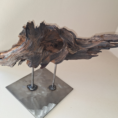 Art - Decorative - wood/metal